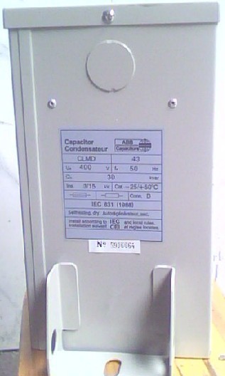 ABB电压电容器 CLMD43/30KVAR 440V 50HZ——高效补偿，现货特价供应